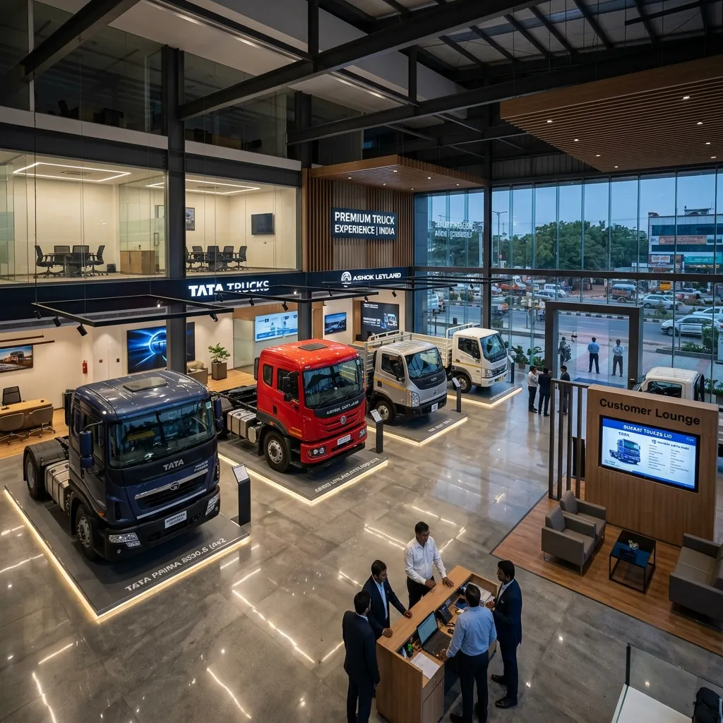 Kalahanu Bothra Group — Commercial Vehicle Showroom